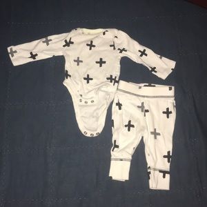 Long sleeve onesie and pants